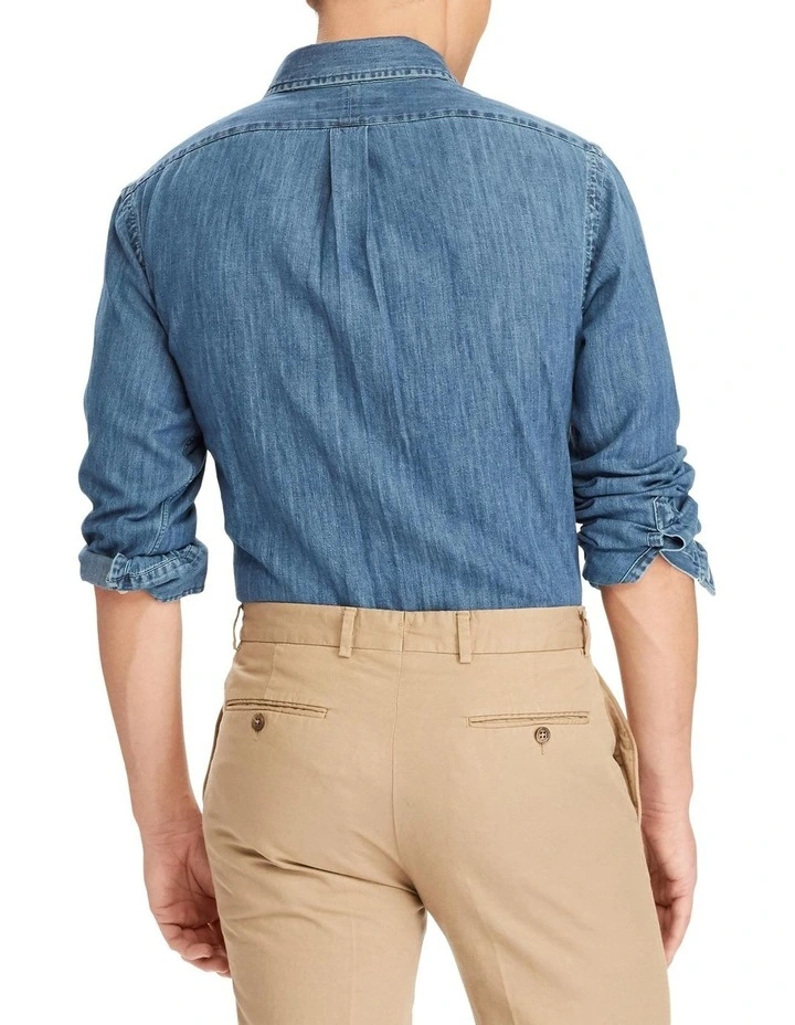 Best Sale π Polo Ralph Lauren Classic Fit Denim π Shirt β 4 Best Sale π Polo Ralph Lauren Classic Fit Denim π Shirt β - Image 2