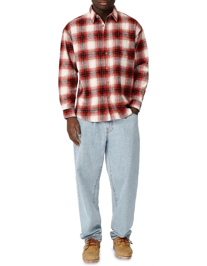 Budget ???? Industrie The Freeman ???? Shirt In Red ✨ 5 Budget ???? Industrie The Freeman ???? Shirt In Red ✨ - Image 3