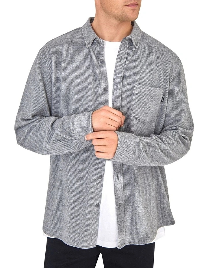 New π Industrie The Ranger Long Sleeve π Shirt In Grey π 3 New π Industrie The Ranger Long Sleeve π Shirt In Grey π