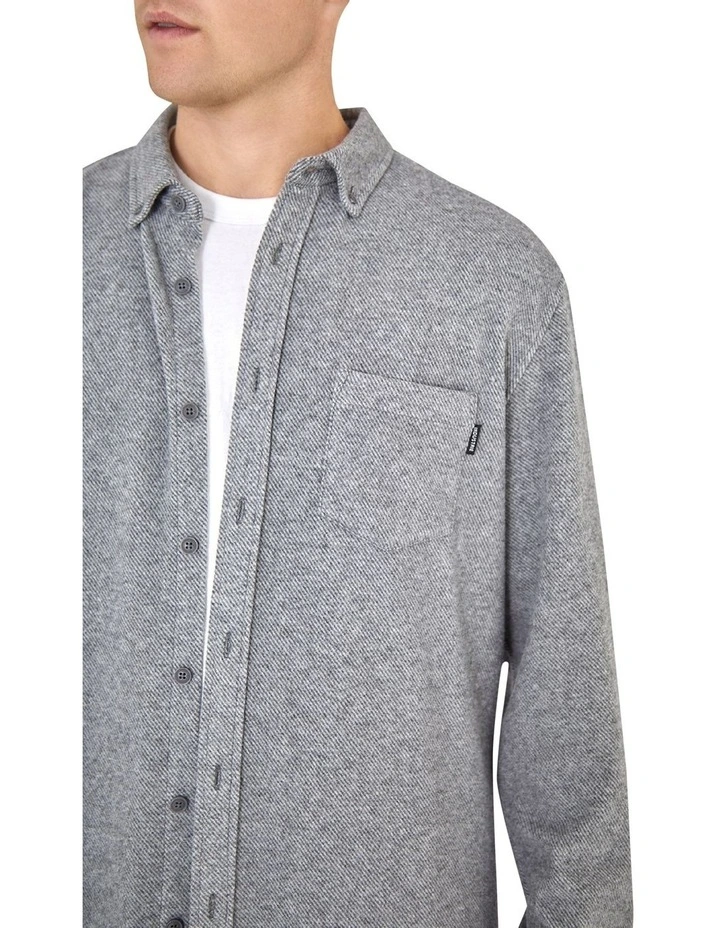 New π Industrie The Ranger Long Sleeve π Shirt In Grey π 5 New π Industrie The Ranger Long Sleeve π Shirt In Grey π - Image 3