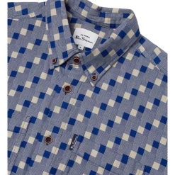 Flash Sale 😍 Ben Sherman Gingham Overshirt In Blue Denim ✨ -Industrie Shop unnamed file 914