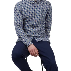 Flash Sale 😍 Ben Sherman Gingham Overshirt In Blue Denim ✨ -Industrie Shop unnamed file 915