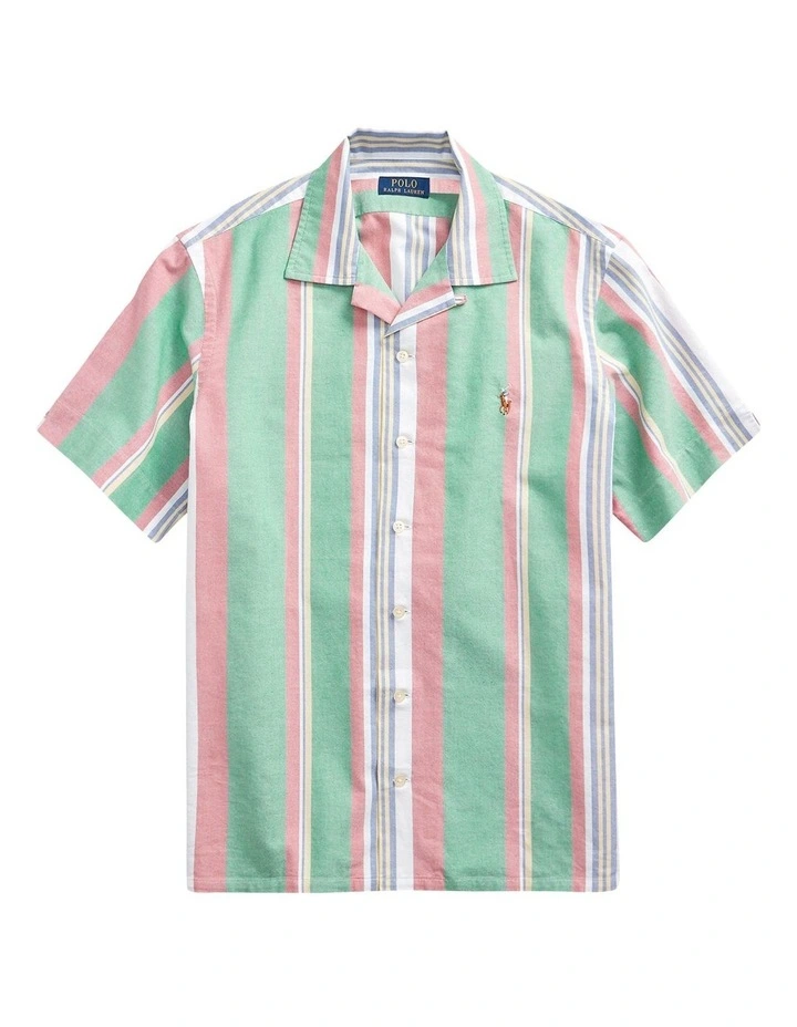 Discount β€οΈ Polo Ralph Lauren Classic Fit Striped Oxford Camp π Shirt In Multi π 6 Discount β€οΈ Polo Ralph Lauren Classic Fit Striped Oxford Camp π Shirt In Multi π - Image 4