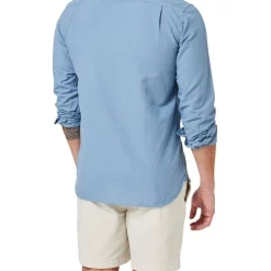 Discount π₯° Blazer Collins Long Sleeve Linen Blend π Shirt In Blue π€© 8 Discount π₯° Blazer Collins Long Sleeve Linen Blend π Shirt In Blue π€© -Industrie Shop unnamed file 956