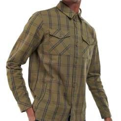 Coupon 🤩 Barbour Essential Tattersall Overshirt Ivy Green 🛒