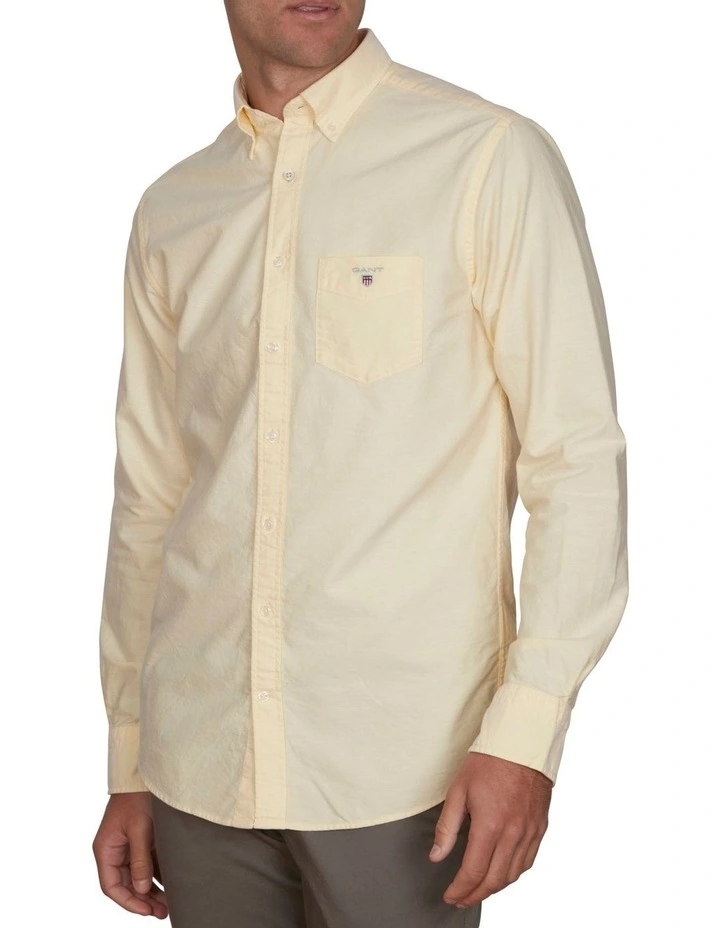 Flash Sale β Gant Regular Oxford Long Sleeve π Shirt In Banana Yellow β 3 Flash Sale β Gant Regular Oxford Long Sleeve π Shirt In Banana Yellow β
