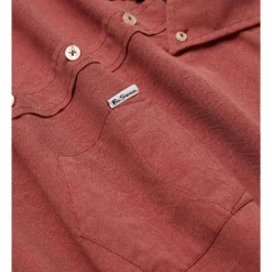 Best Pirce 🤩 Ben Sherman Signature Organic Oxford Long Sleeve 👕 Shirt In Dark Pink 🎁 -Industrie Shop unnamed file 980