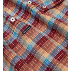 Hot Sale 🌟 Ben Sherman Frame Check Long Sleeve 👕 Shirt In Red ⭐ -Industrie Shop unnamed file 986