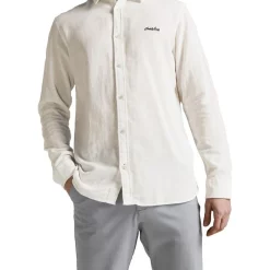 Promo 🤩 Jack & Jones Tons 👕 Shirt Long Sleeve In Cloud Dancer 💯 -Industrie Shop unnamed file 996